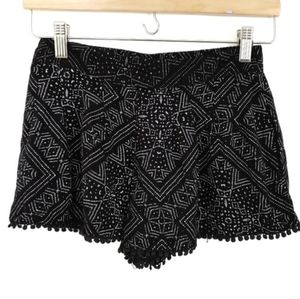 Urban outfitters stretchy black shorts